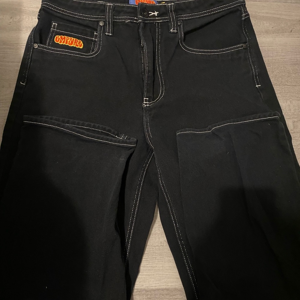 Zumiez Black Relaxed Men's Jeans